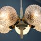 1970s Glass Chandelier by Instala Decin, Czechoslovakia