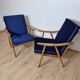 Fauteuils modèle "boomerang" de Ton