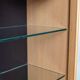 Vintage display cabinet, chest of drawers, sideboard, oak, Danish Mid Century