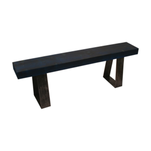 Banc bois et métal