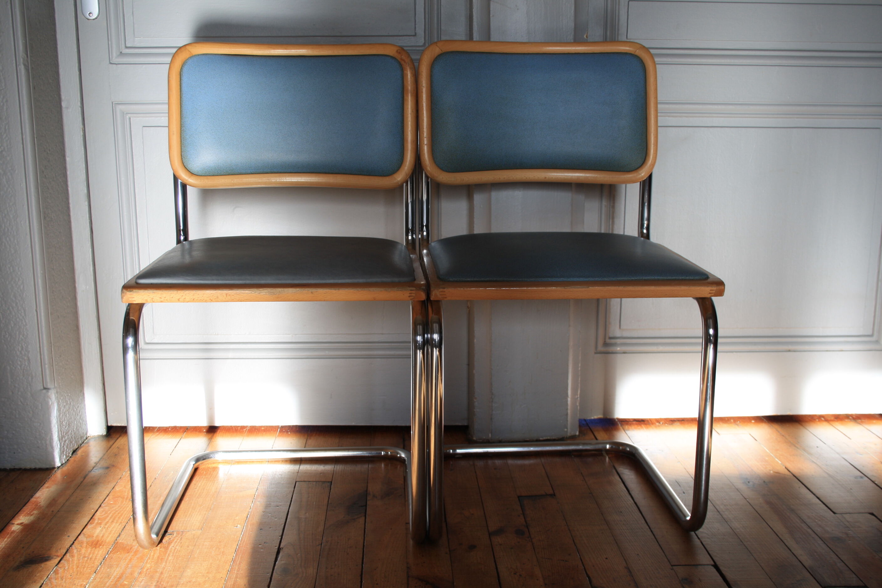 Chaises par Marcel Breuer Cesca B32