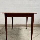 Scandinavian teak table with extension