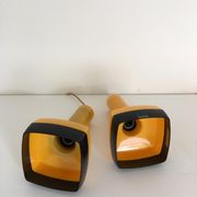 Vintage hanging lamp by Bent Karlby for A. Schroder, Kemi, 1970s