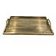 Hollywood regency brass tray, Italy 1970s