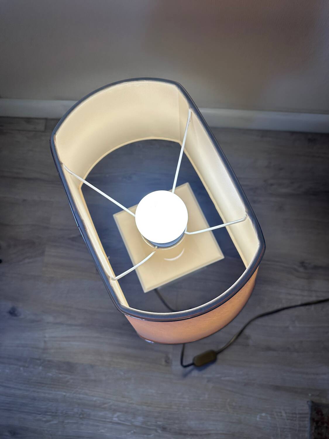 Vintage design lamp by Eric Maville, made in France in the 1970s.