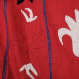 Hand knotted rug, vintage turkish rug 222x231 cm