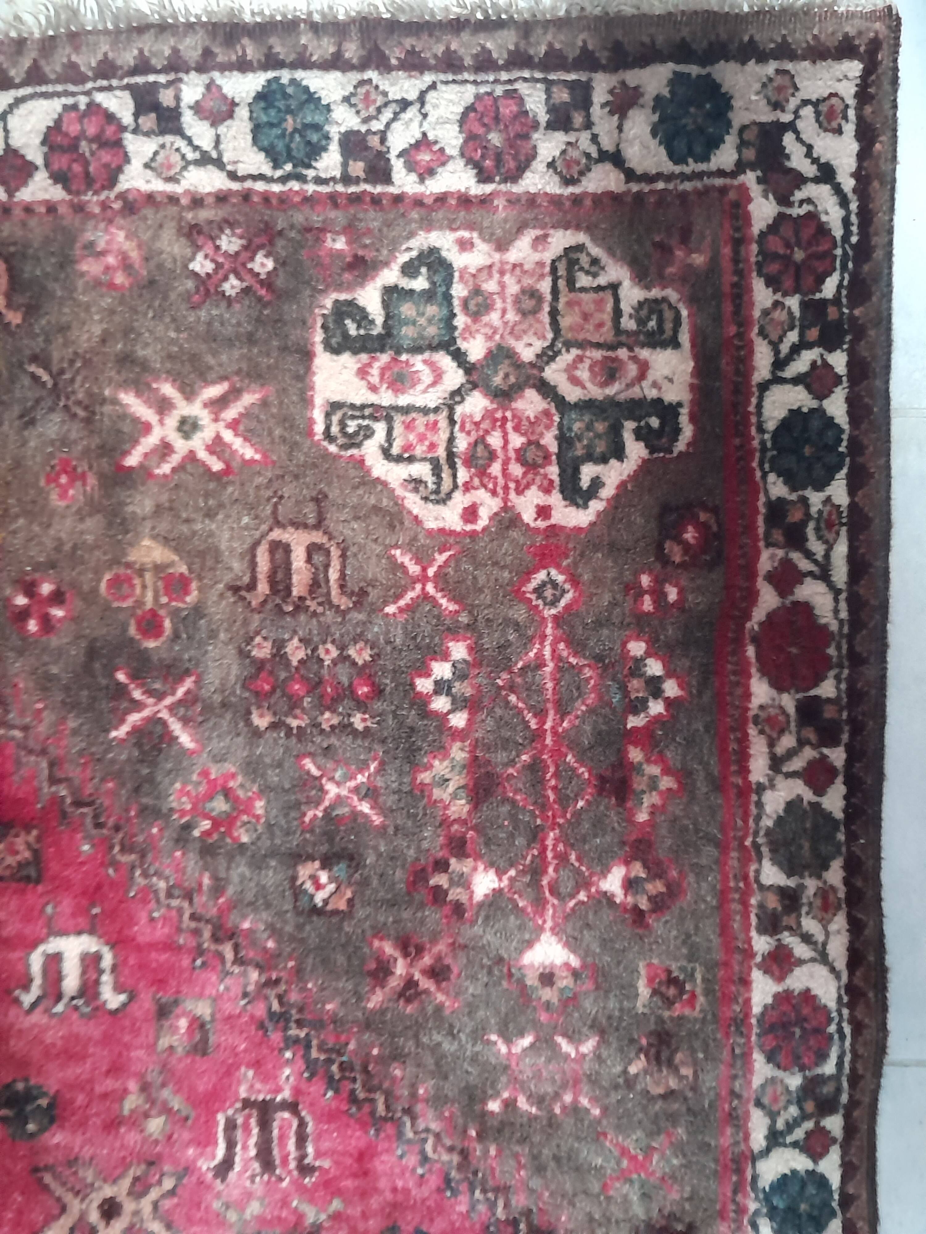 Grant tapis Gashgai 294 x 188 cm