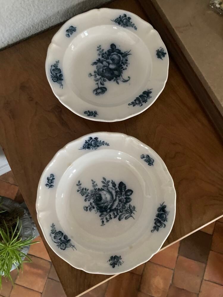 Lot 2 hollow plates Villeroy and Boch