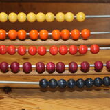 Wooden abacus