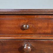 Petite table à volets en acajou, maison lemarchand, a. lemoine – milieu xixe