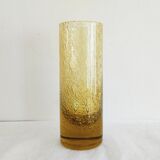 Bubbled glass vase