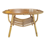 Rattan coffee table