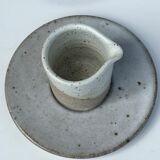 Modular Indonesian ceramic tableware service (6 elements + cups)