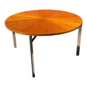 Table de salon vintage piètement