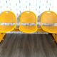Banc salle d’attente vintage