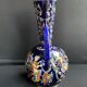 Vase with 2 handles earthenware gien decoration italian renaissance stamped