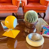 Space Age Eyeball Yellow Table lamp, Italy, 1970s