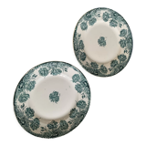 Assiettes terre de fer