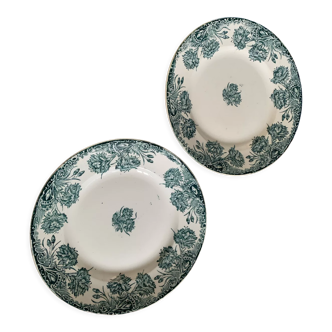 Assiettes terre de fer