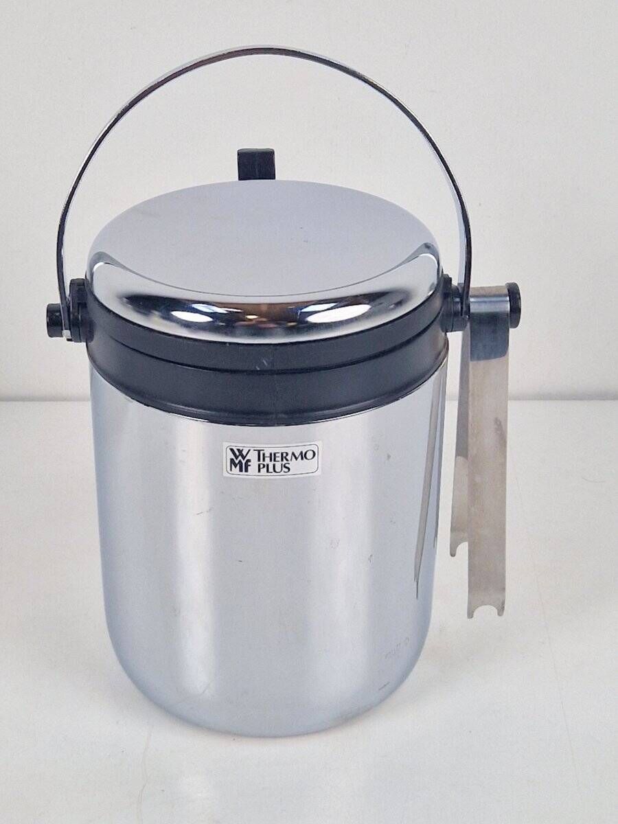 Cocktail Shaker and Ice Cooler from WMF, 1970s, Set of 2