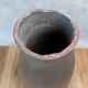 Stoneware vase signed Jc Lafon – vintage handmade piece
