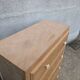 Commode en bois naturel