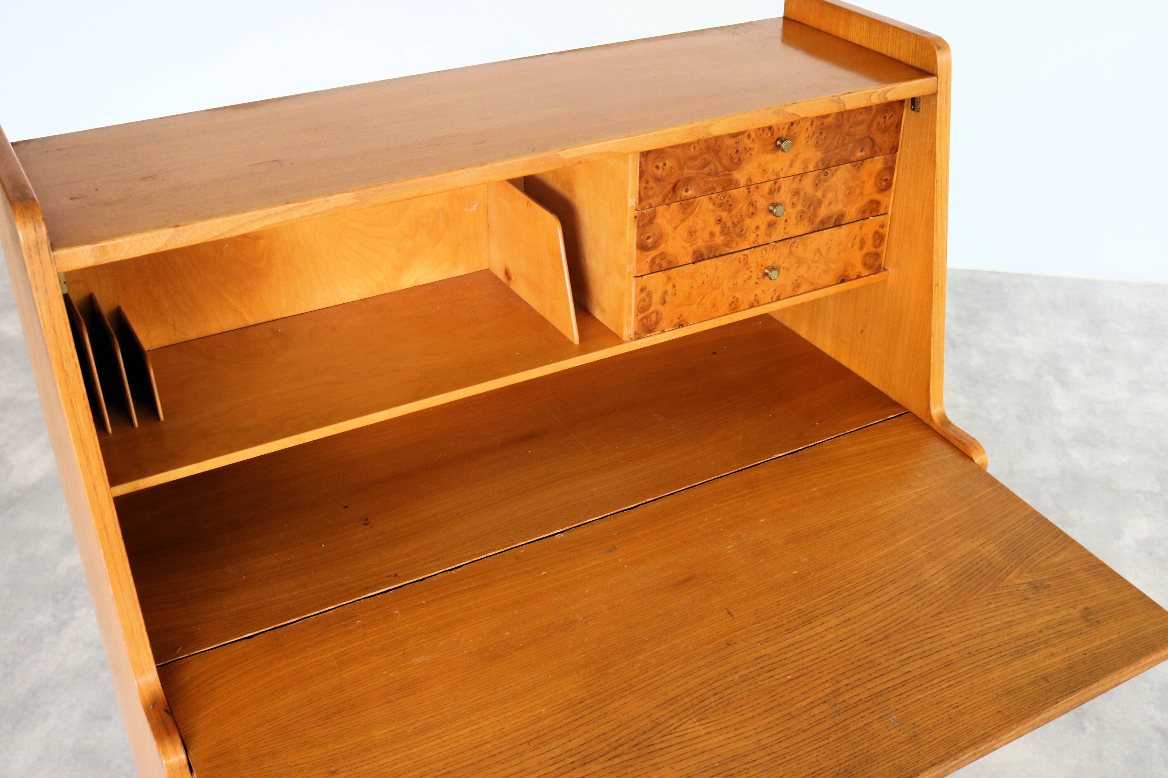 vintage secretary | desk | cupboard | Swedish