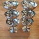 6 Rémi Letang stainless steel ice cream cups, 1970s