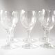 Lot de 6 verres ciselés