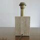 Travertine lamp "Cerri Nestore" 1970, Italy