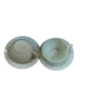 A pair of antique opaline tea cups.