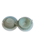 A pair of antique opaline tea cups.