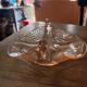 Cup with two swans Fenton Art Glass Art Deco