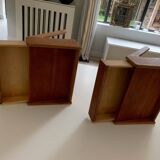 2 hanging bedside tables from the 60s Denmark