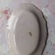 Antique Malicorne earthenware dish by Béatrix Pouplard late 19th century