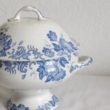 Ironware soup tureen "Snowball" model Saint Amand and Hamage