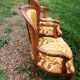 Paire de fauteuils cabriolet style Louis XV