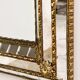 Vintage Spanish Mosaic Mirror with Arched Top – 1970s