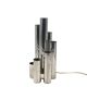 Hollywood regency 6 lights metal table lamp, Italy 1970s