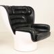 Elda Chair and Ottoman by Joe Colombo for Comfort, Italy, 1970s