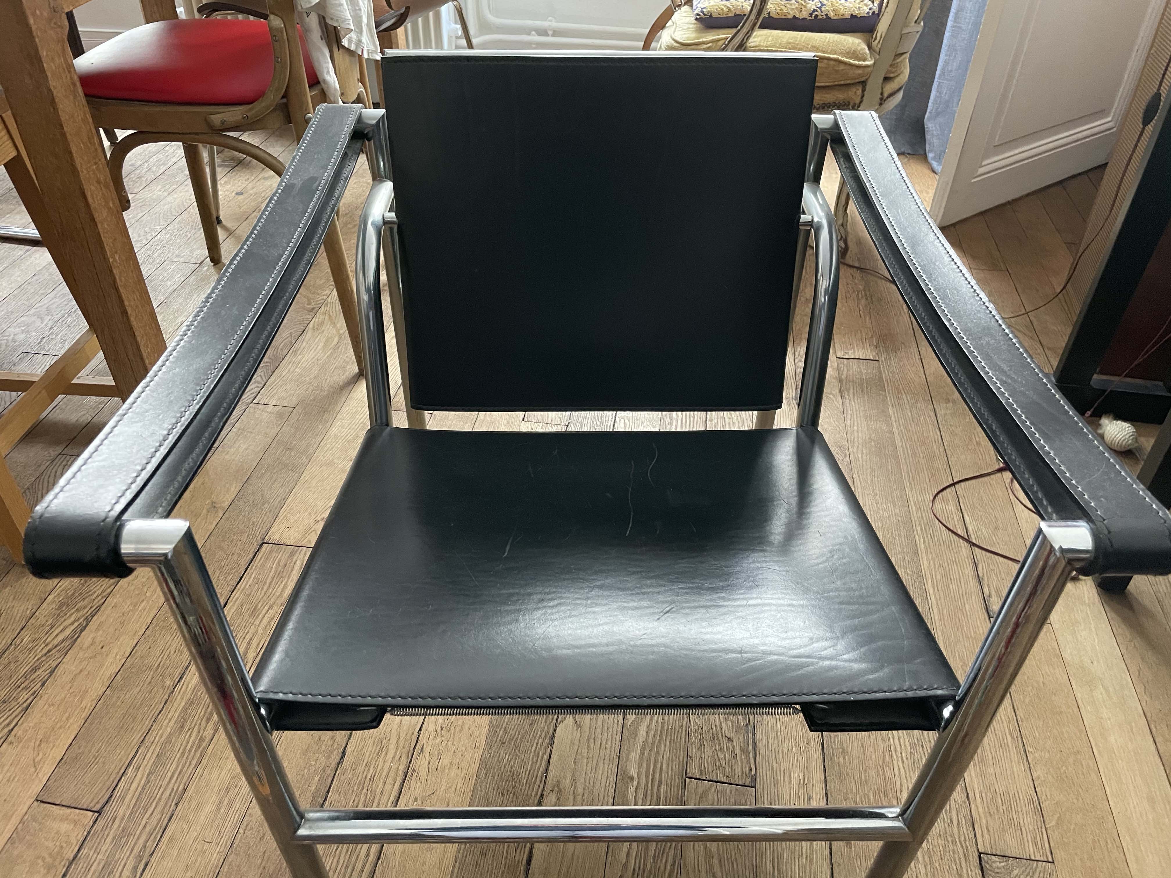 Chaise LC1 par Le Corbusier