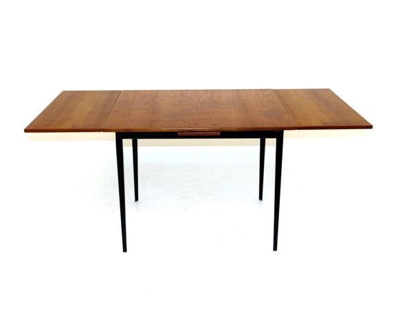 Extendable Teak Dining Table Sweden 1960 Selency Extendable Teak Dining Table Sweden, Extendable Teak Dining Table