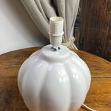 White ceramic lamp base