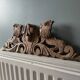 Old oak pediment