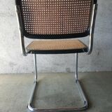 Set of 4 vintage Cesca B32 Marcel Breuer chairs