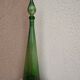 Giant Italian bottle empoli 67 cm rare