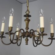 Vintage six-arm chandelier, 1970's.