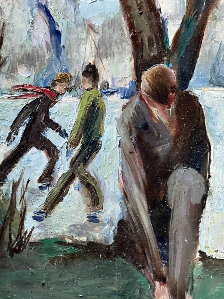 "The Skaters" – Pierre Faure (born in 1932)