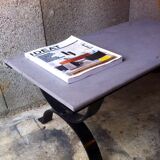 Lava stone coffee table