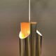 Danish vintage hanging lamp, model Pantre designed Bent Karlby for Lyfa in the 60s.